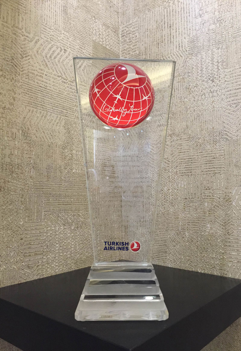 تندیس شرکت هواپیمایی ترکیش ایرلاینز