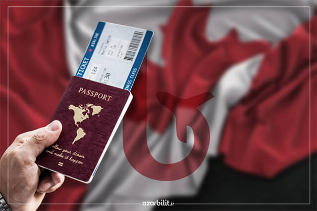 برگه ویزای کانادا